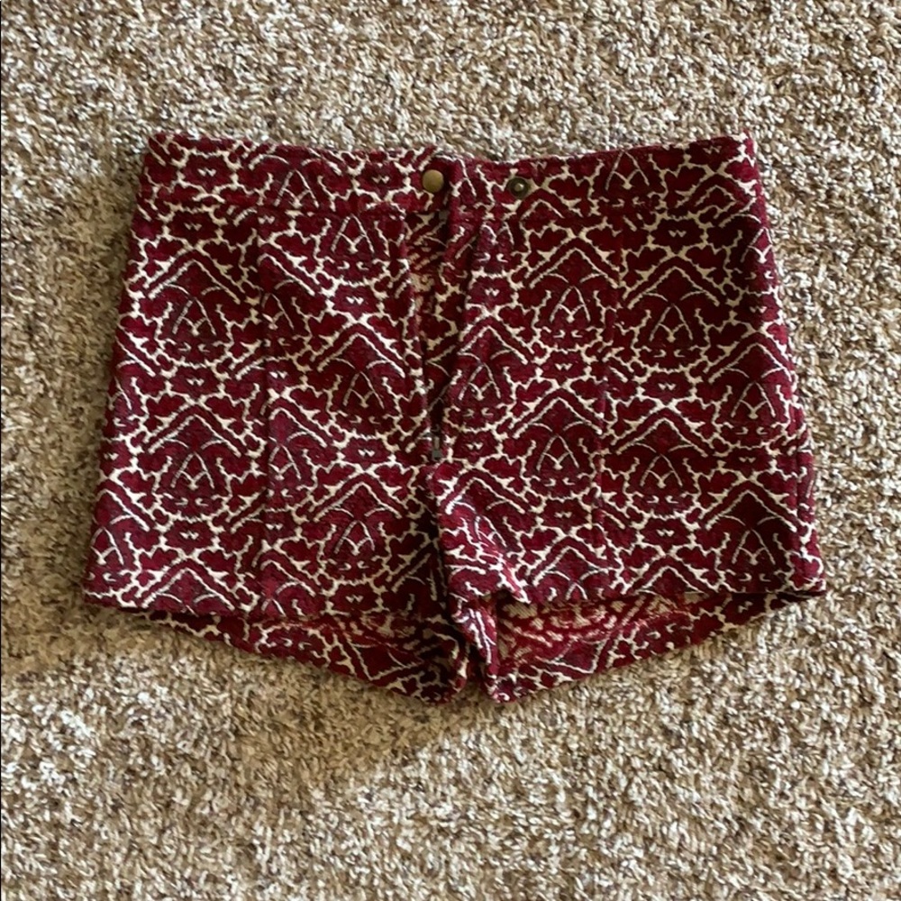 High waisted shorts